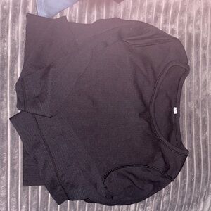 Black Long Sleeve Top
